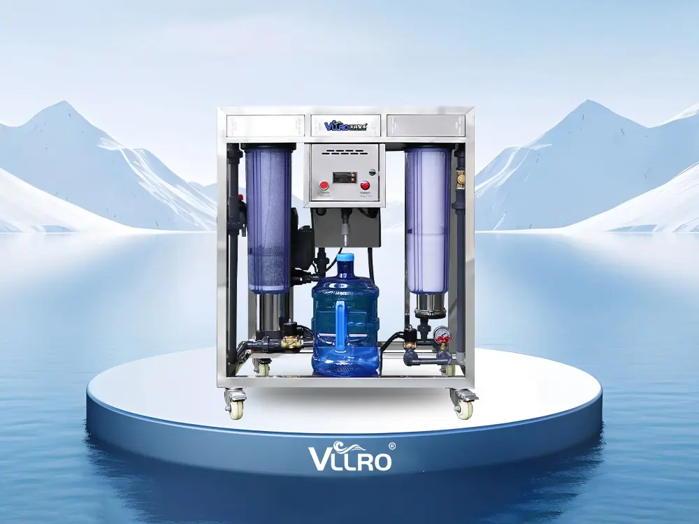 Station de purification d'eau potable directe par osmose inverse VLLRO