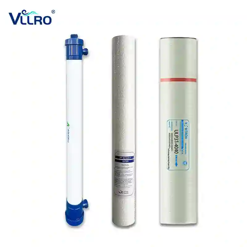 Consommables pour la filtration de l'eau