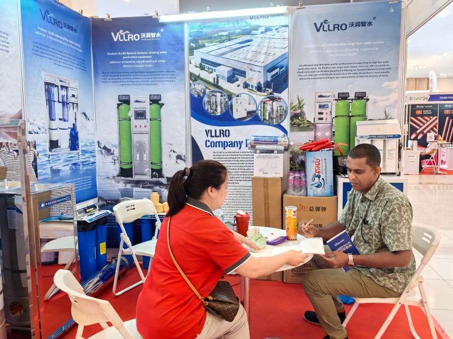 VLLRO a participé au salon du traitement de l'eau au Cambodge