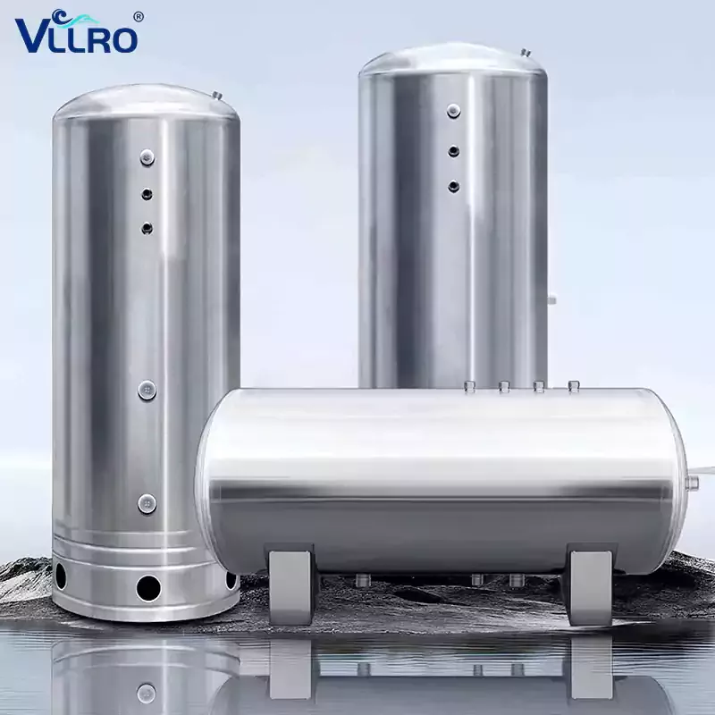 Réservoir sous pression en acier inoxydable